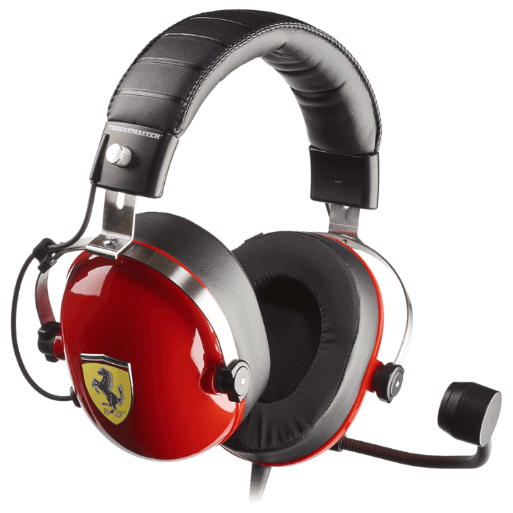 Headset Thrustmaster T. Racing Scuderia Ferrari Edição DTS
