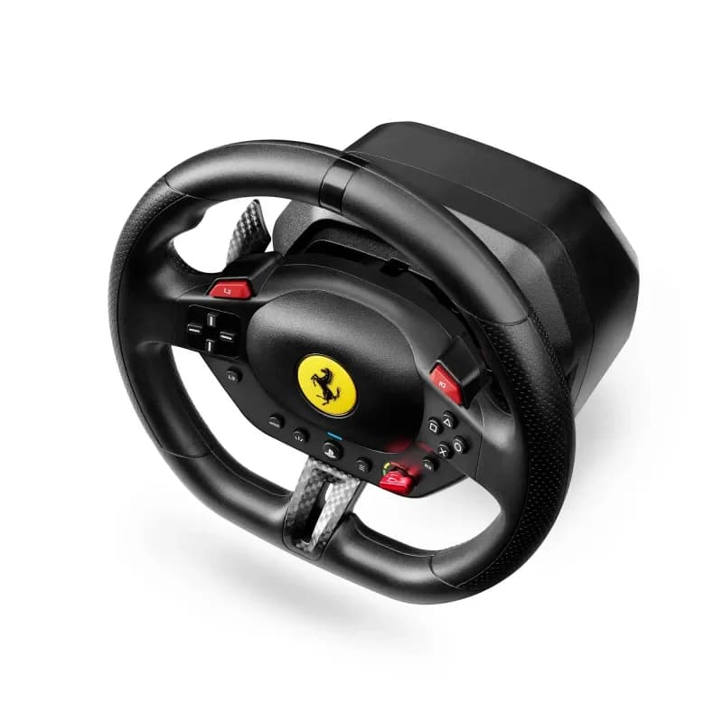Thrustmaster Volante + Pedais T98-P Ferrari 296GTB (PS5/PS4/PC)