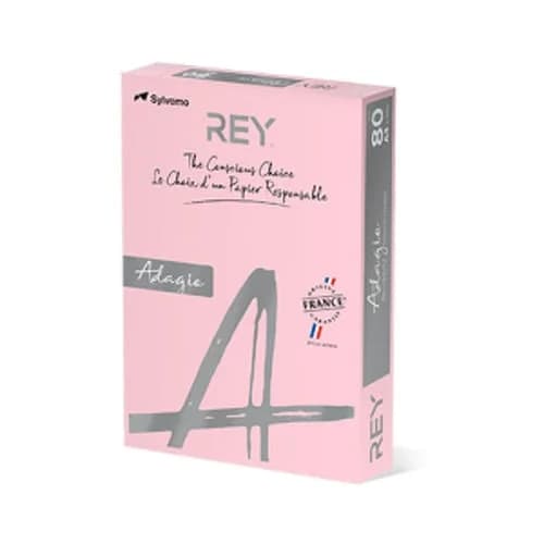 Papel Fotocopia Rosa Adagio(cd89) A4 80gr 1x500Fls (1 Uni.)