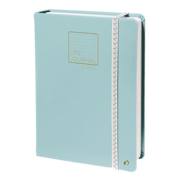 Quo Vadis Diário Life Journal Dots Turquesa - A25754569