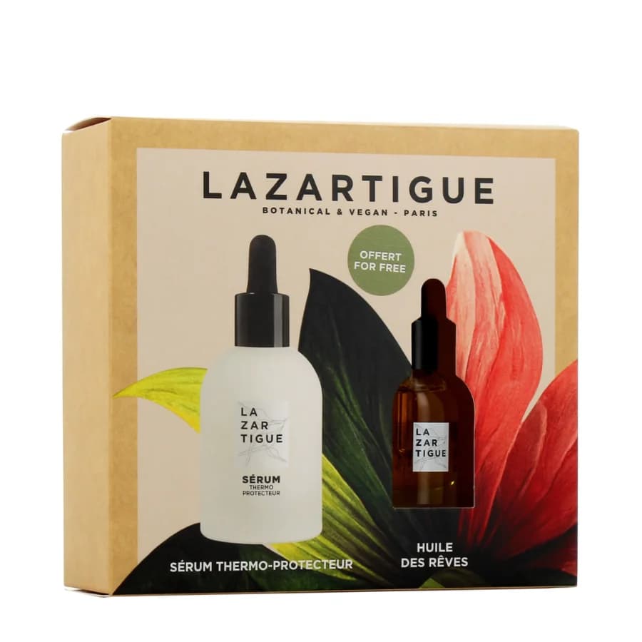 J. F. Lazartigue Sérum Thermo-Protecteur 50ml + Huile Des Rêves 10ml Coffret