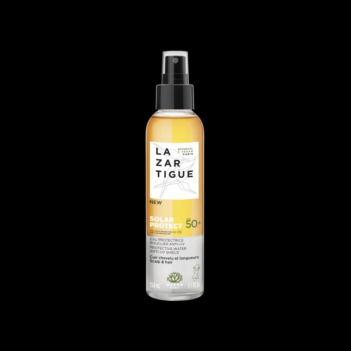 Protetor Solar J. F. Lazartigue Cabelo e Couro Cabeludo SPF50+ 150ml