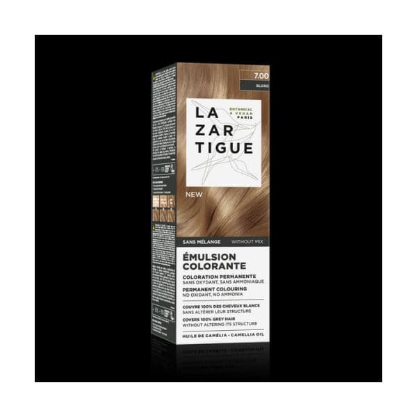 Lazartigue Coloração Permanente 7.00 Louro 60mL