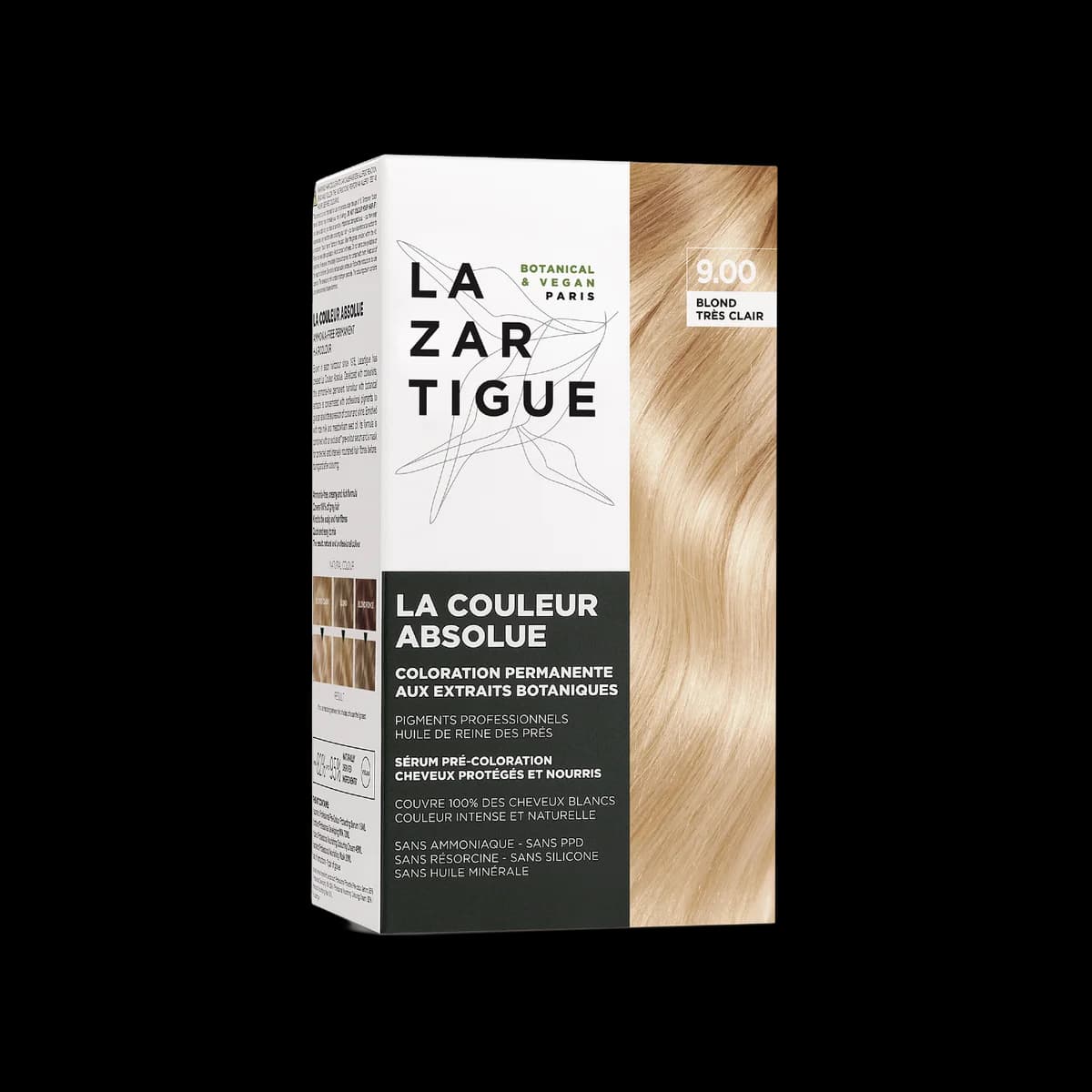 J. F. Lazartigue Coloração Permanente Tom 9.00 Louro Muito Claro