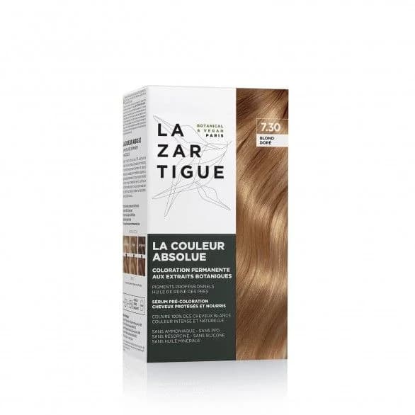 J. F. Lazartigue Coloração Permanente Tom 7.30 Louro Dourado