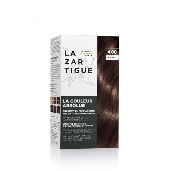 J. F. Lazartigue Coloração Permanente Tom 4.00 Castanho