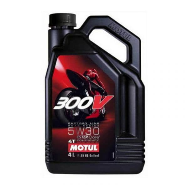 MOTUL 4T 300V Fl Roadracing 5W30 4L - 104111