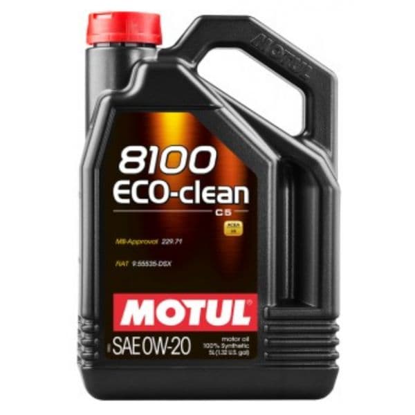 Motul Óleo Motor Ligeiro 8100 Eco-clean 0W20 5L