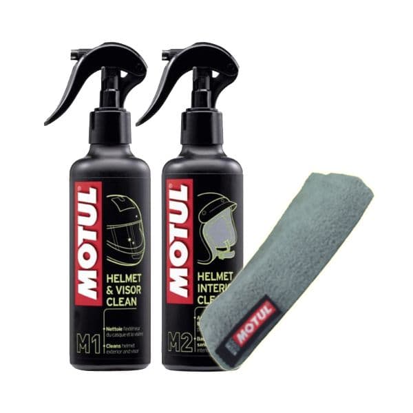 MOTUL Pack Limpeza Capacete M1+M2+Pano