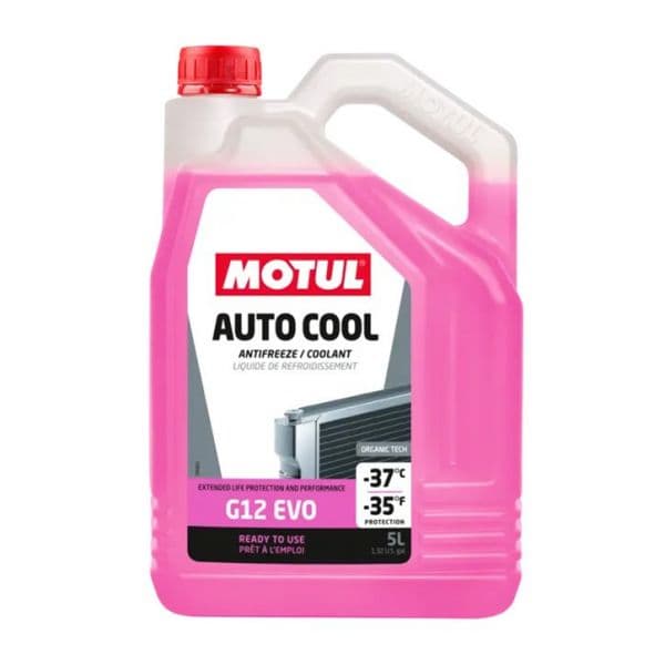Motul Anticongelante Auto Cool G12 Evo -37ºC 5L - 112648