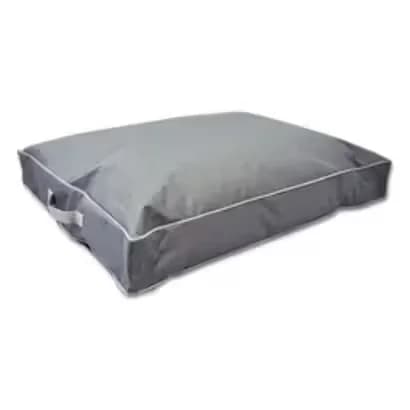 Eurosiam Colchão Loft Rectangular Cinzento para cão