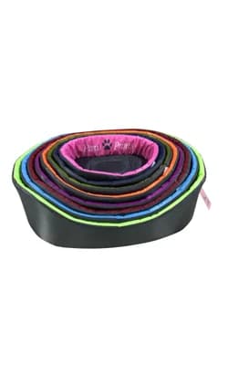 Eurosiam Cama Oval Colored Basket para cão
