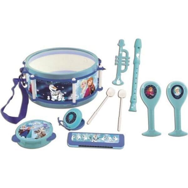 CONJUNTO MUSICAL 7 PEÇAS FROZEN