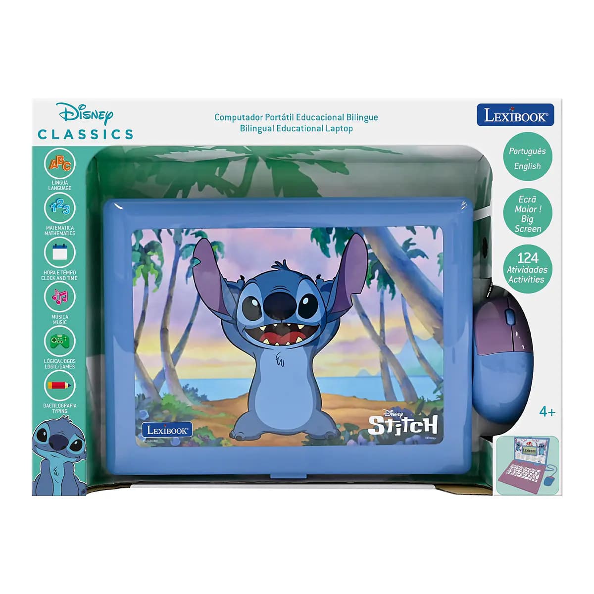 Lexibook Computador Bilingue da Stitch