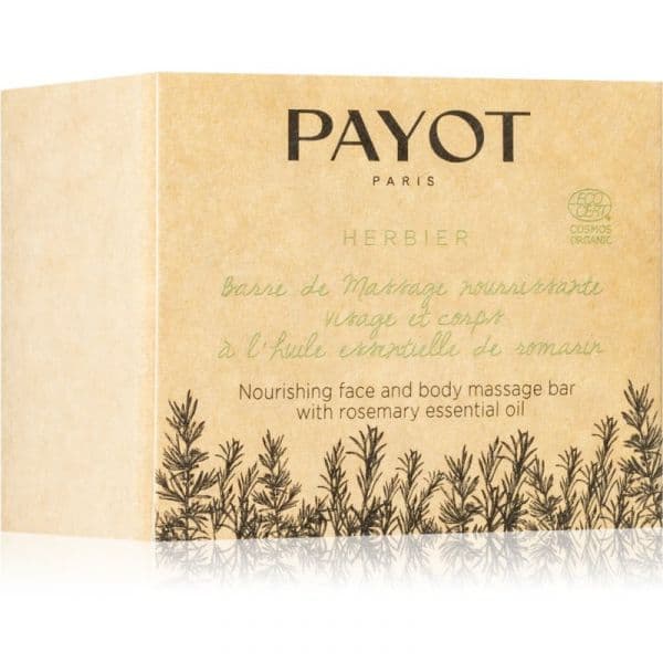 Payot Herbier Nourishing Face And Body Massage Bar Sabão Natural em Barra