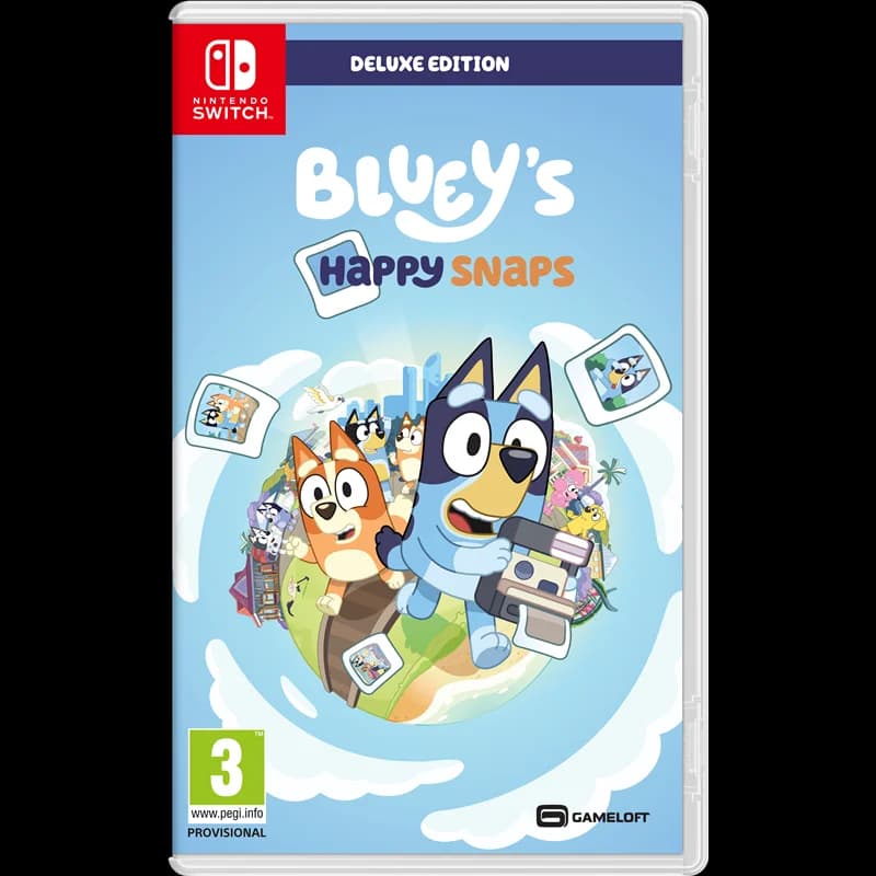 Bluey's Happy Snaps Deluxe Edition Nintendo Switch Pré-Venda