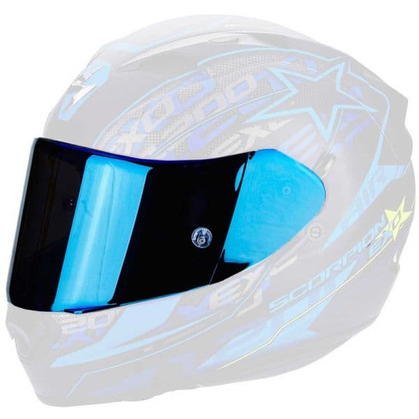 Scorpion Acessórios Visor para Capacete Kdf 14-3 Blue Mirrored