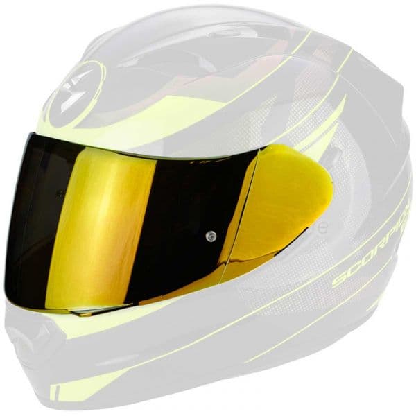 Scorpion Acessório Visor para Capacete Kdf 14-3 Gold Mirrored