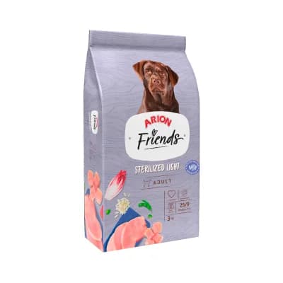 Arion Friends Sterilized Light 3Kg