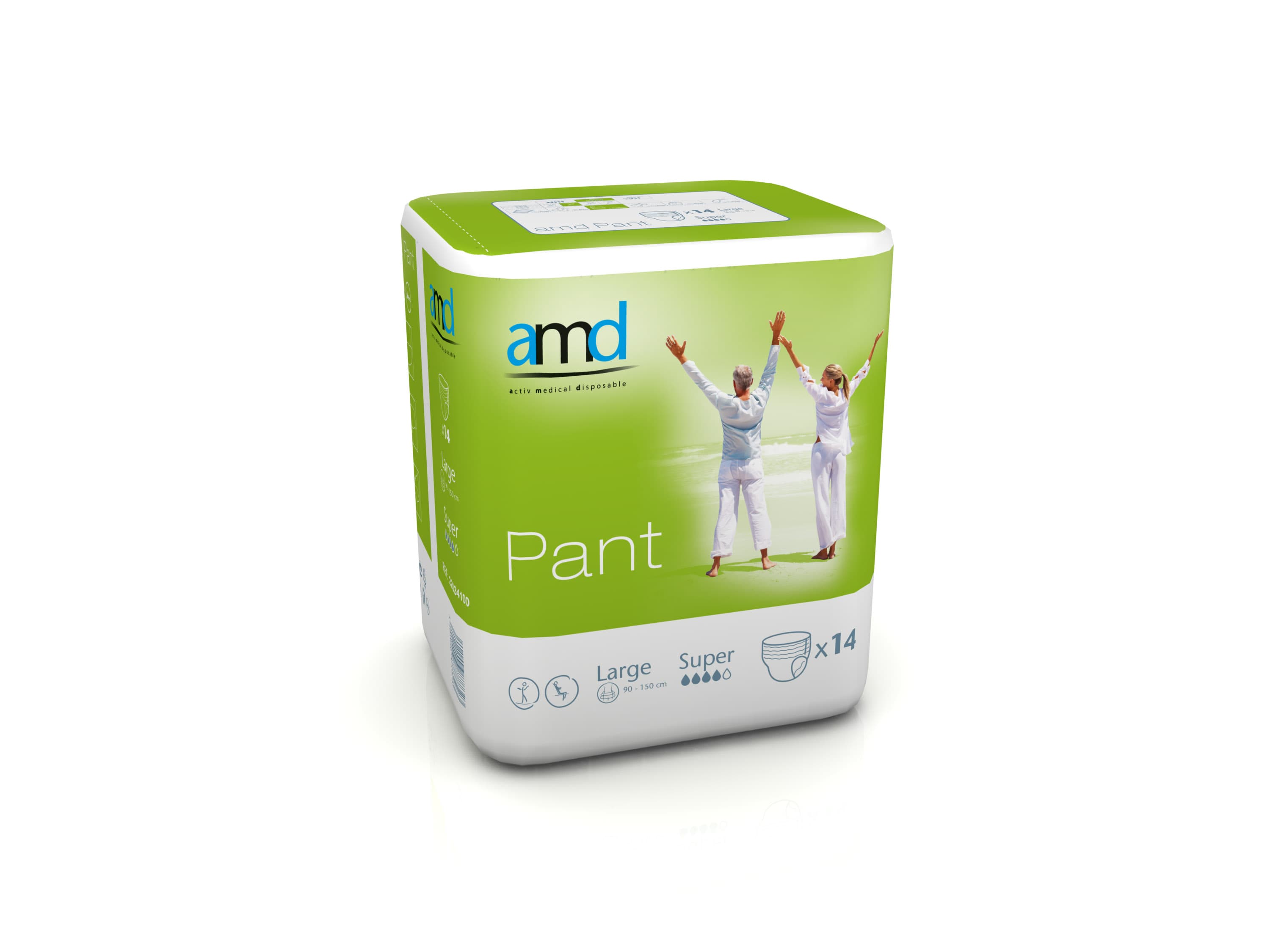 AMD Cueca Super T.L x14 uni.