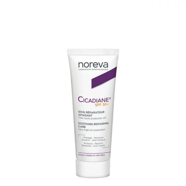 Protetor Solar Led Noreva Cicadiane Creme Reparador SPF 50+ 40ml