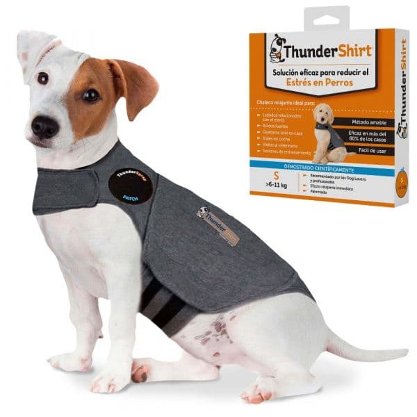 Thundershirt Colete Relaxante Cinza S