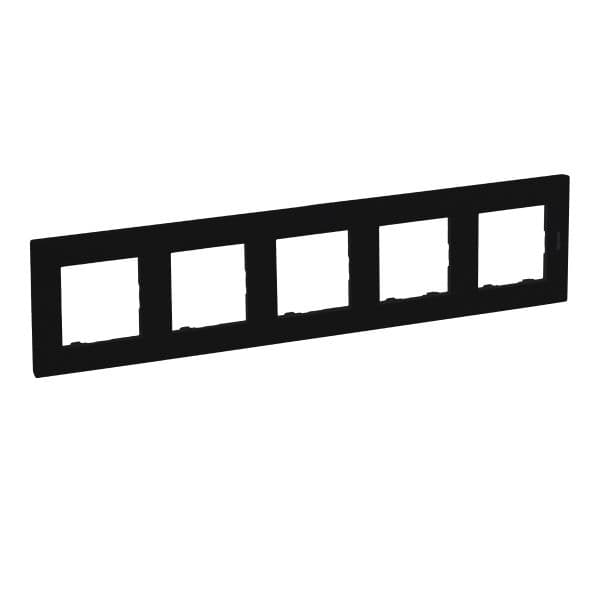 Legrand Niloe Step Quadro Quintuplo Preto - 864575