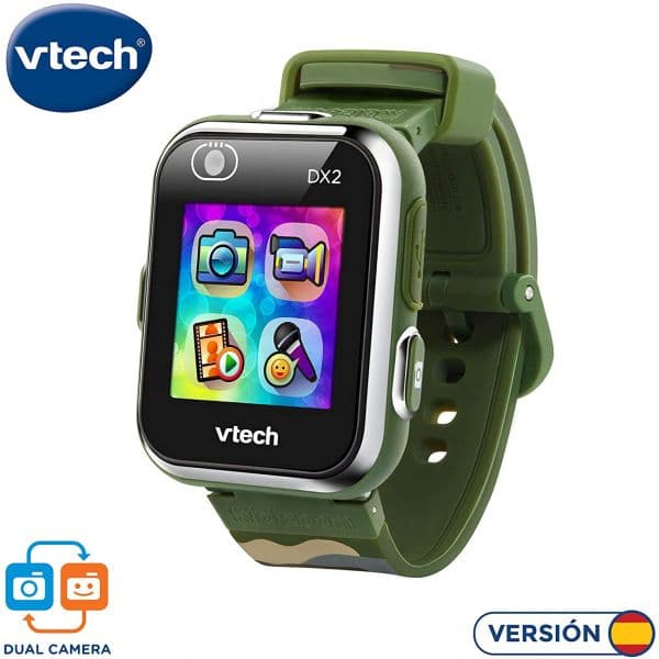 Concentra Kidizoom Smart Watch DX2 Selfie Dual Câmara (Espanhol) - Verde Camuflado