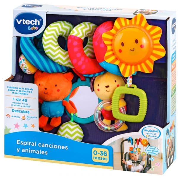 Vtech Canções Em Espiral E Animais 0-36m (ES)
