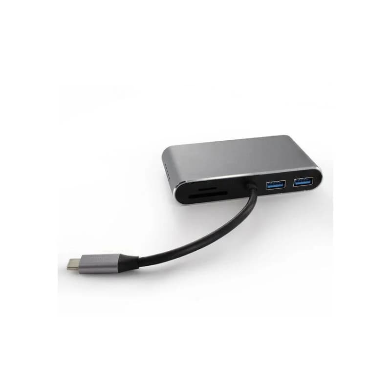 Metronic HUB USB-C 8 em 1 HDMI/RJ45/USB/VGA/SD/microSD/USB-C