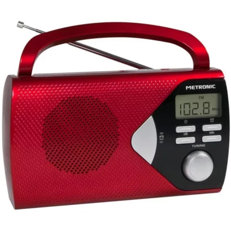 Metronic Rádio Portátil Red - 477201