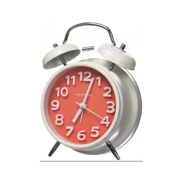Metronic Despertador Alarme LED Potente Red
