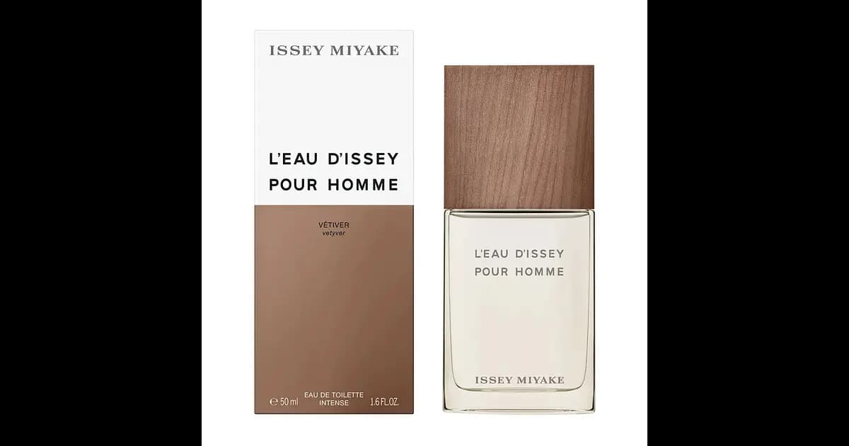 Issey Miyake L'Eau D'Issey Pour Homme Vetiver Eau de Toillete Intense 50ml (Original)