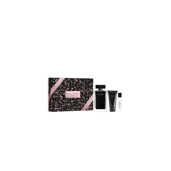 Narciso Rodriguez For Her Eau de Toilette Spray 100 ml + Loção Corporal 50 ml + Eau de Toilette Spray 10 ml Coffret