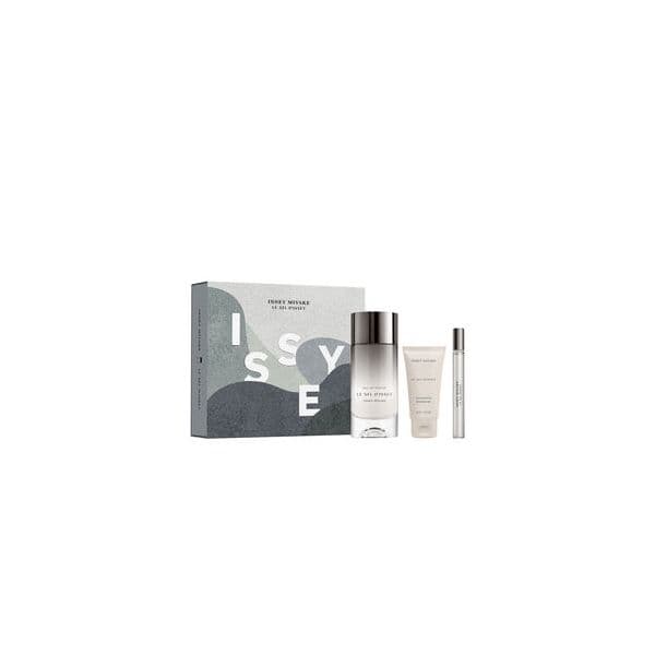 Issey Miyake Le Sel D'Issey Man Eau de Parfum 100ml + Eau de Parfum 10ml + Gel de Banho 50ml Coffret