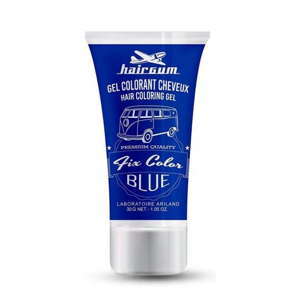 Hairgum Fix Color Gel Coloração Não Permanente Azul 30ml