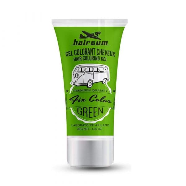 Hairgum Fix Color Gel Coloração Não Permanente Verde 30ml