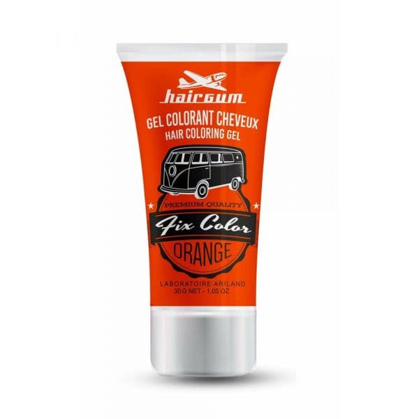 Hairgum Fix Color Gel Coloração Não Permanente Laranja 30ml