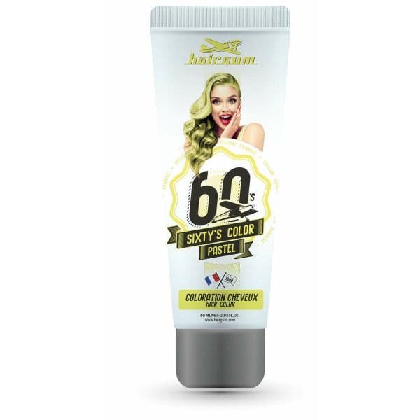 Hairgum Coloração Semi-permanente Amarelo Sunrise 60ml