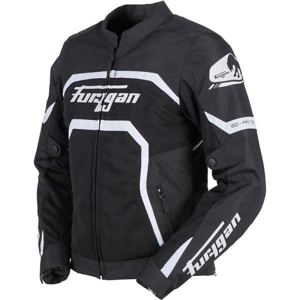 Furygan Casacos Mystic Evo Vented Lady Black White S