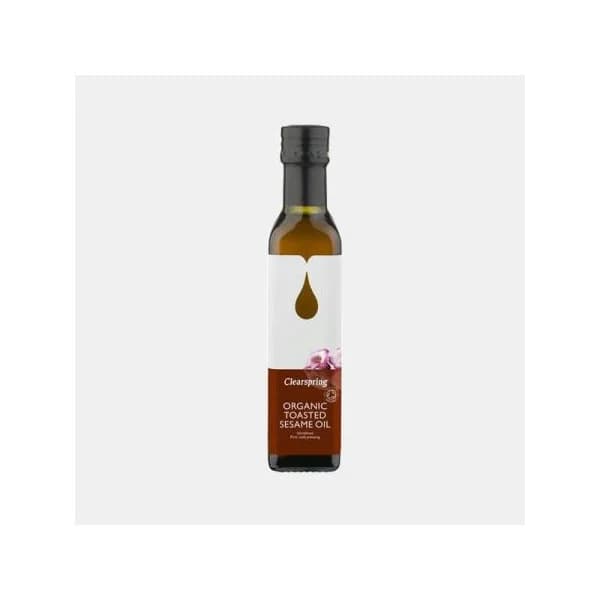 Clearspring Óleo de Sésamo Tostado Biológico 250ml