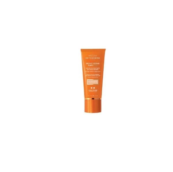 Protetor Solar Esthederm Bronz Repair Teinté Proteção Moderada com Cor 50ml