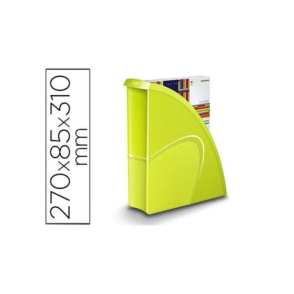 Cep Porta Revistas Plástico Uso Vertical / Horizontal Verde - 3462156740303