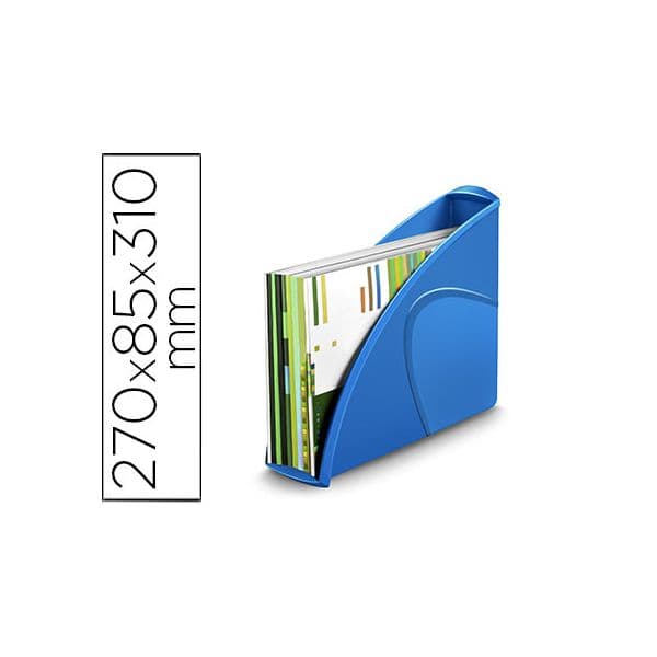 Cep Porta Revistas Plástico Uso Vertical / Horizontal Azul 674+ G - 3462159001333