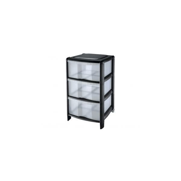 Cep Torre Organizador 3 Cajones A4 1500 Folhas/cajon 2 Rueda - 3462159007298