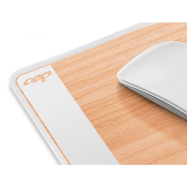 Cep Silva Tapete de Rato 210x150x2mm Bambu com Aba Transparente
