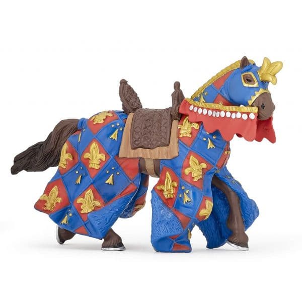 Papo Figura Cavalo Flor de Lis Azul - 39787