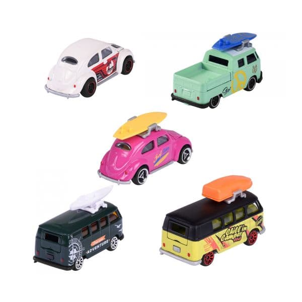 Majorette Veículos Volkswagen The Originals Multicolor