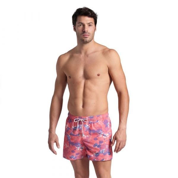 Arena Allover 36.5 Cm Swimming Shorts Colorido L Homem