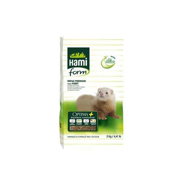Hami Form Optima Premium Alimento Completo para Furões. 2Kg
